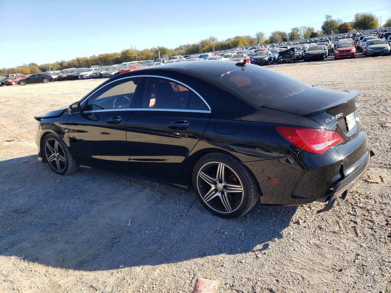 2015 Mercedes-Benz CLA-klasse VIN WDDSJ4EB9FN186291 Copart auction photo, front end damage thumbnail 2