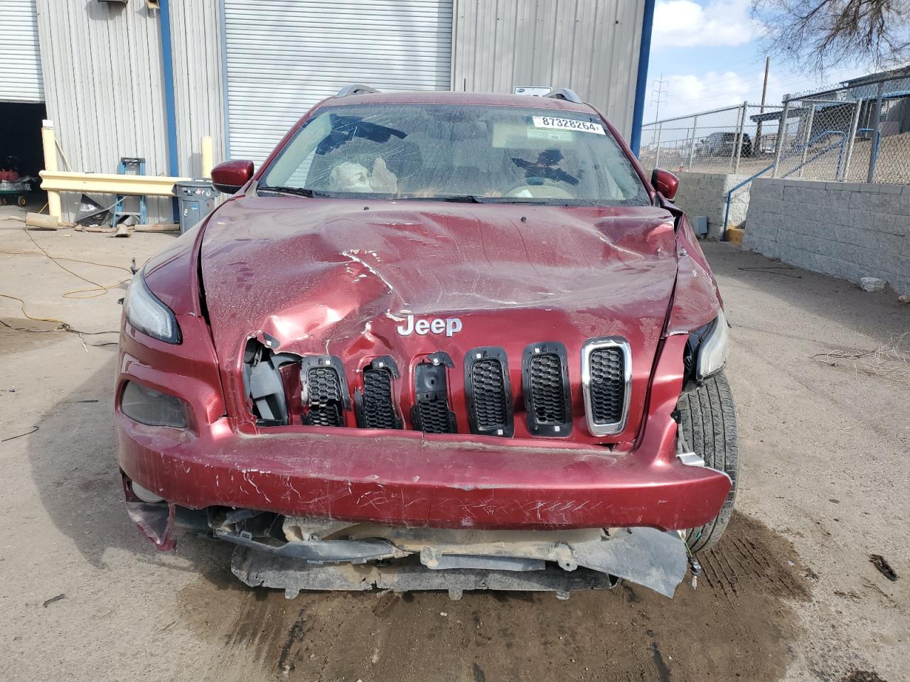 2016 Jeep Grand Cherokee VIN 1C4PJMCB1GW259605 Copart auction photo, front end damage thumbnail 5