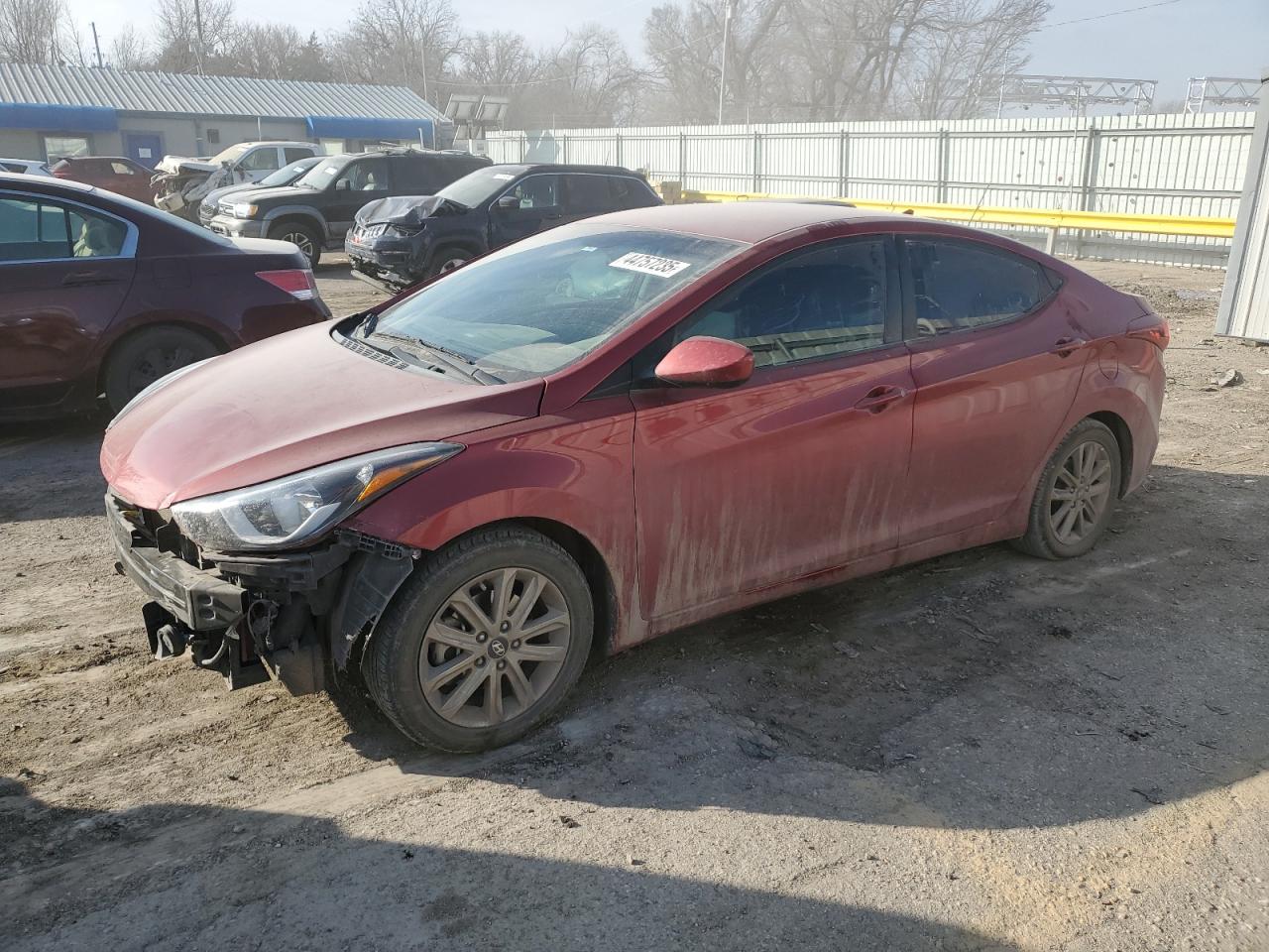 2015 Hyundai Elantra VIN 5NPDH4AE3FH619330