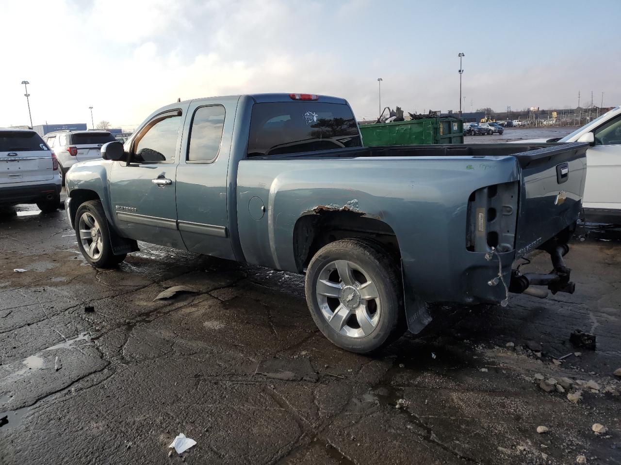 2013 Chevrolet Silverado VIN 1GCRCSE00DZ197191 Copart auction photo, all over damage thumbnail 2