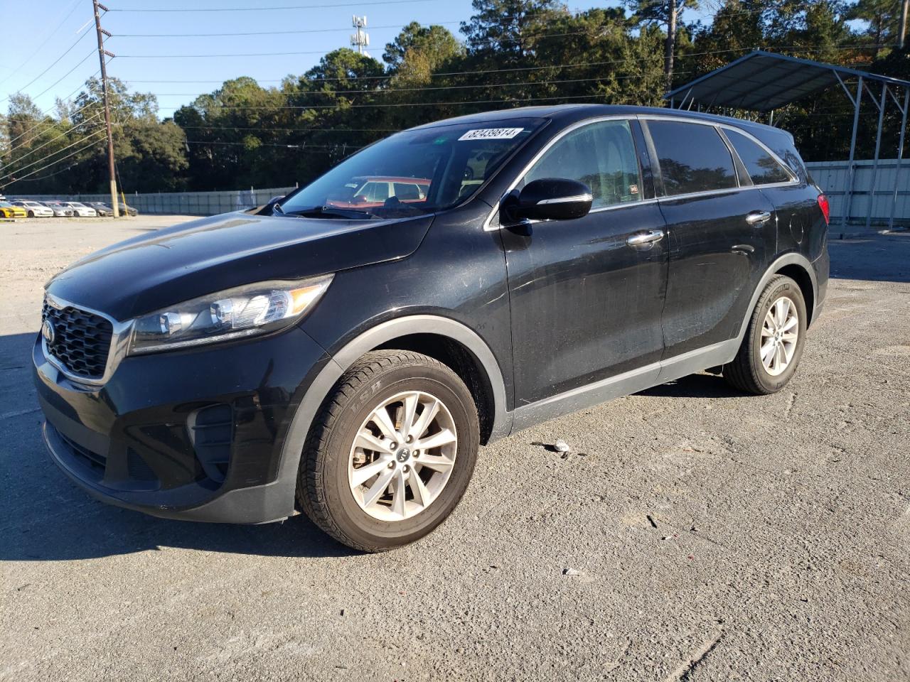 2019 KIA Sorento VIN 5XYPG4A38KG582324 - Copart auction photo