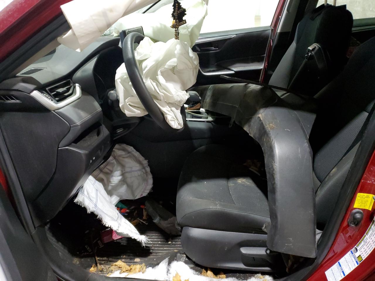 2022 Toyota RAV 4 VIN 2T3F1RFV0NW257287 Copart auction photo, all over damage thumbnail 7