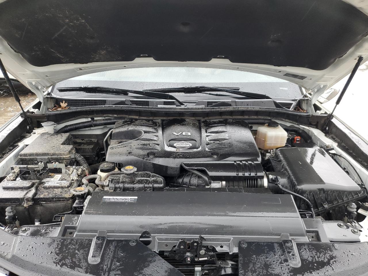 2017 Nissan Armada VIN JN8AY2NE9H9703590 Copart auction photo, front end damage thumbnail 12