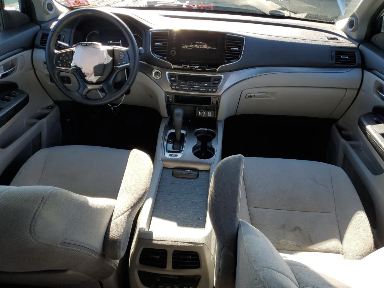 2019 Honda Pilot VIN 5FNYF6H35KB092522 Copart auction photo, front end / side damage thumbnail 8