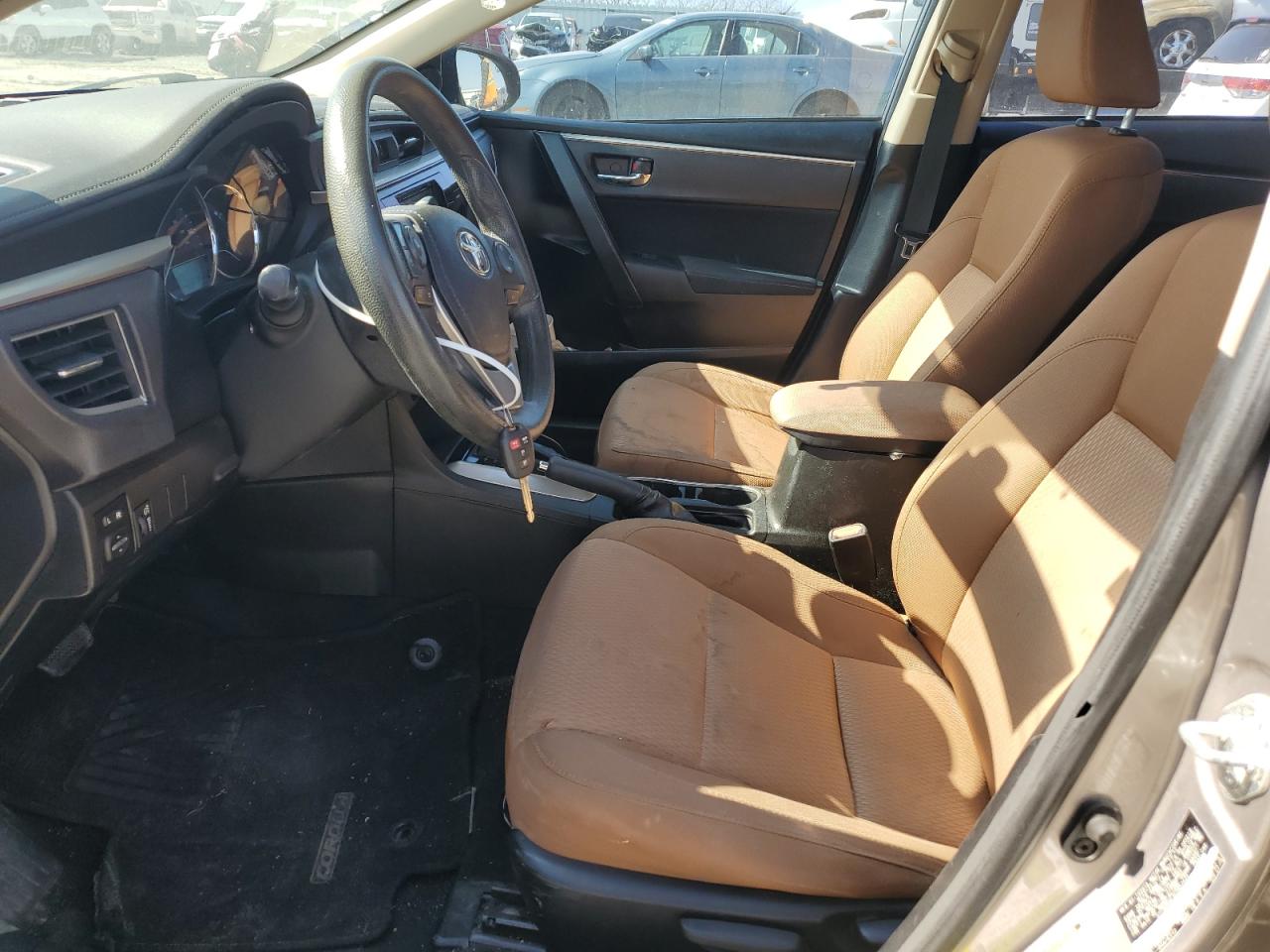 2014 Toyota Corolla VIN 5YFBURHE3EP053435 Copart auction photo, rear end damage thumbnail 7