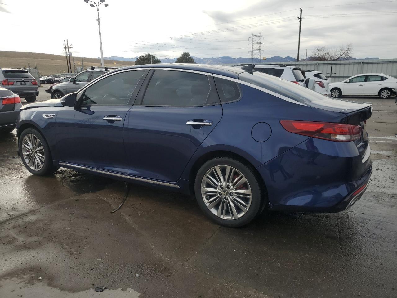 2017 KIA Optima VIN 5XXGV4L26HG131934 Copart auction photo, front end damage thumbnail 2