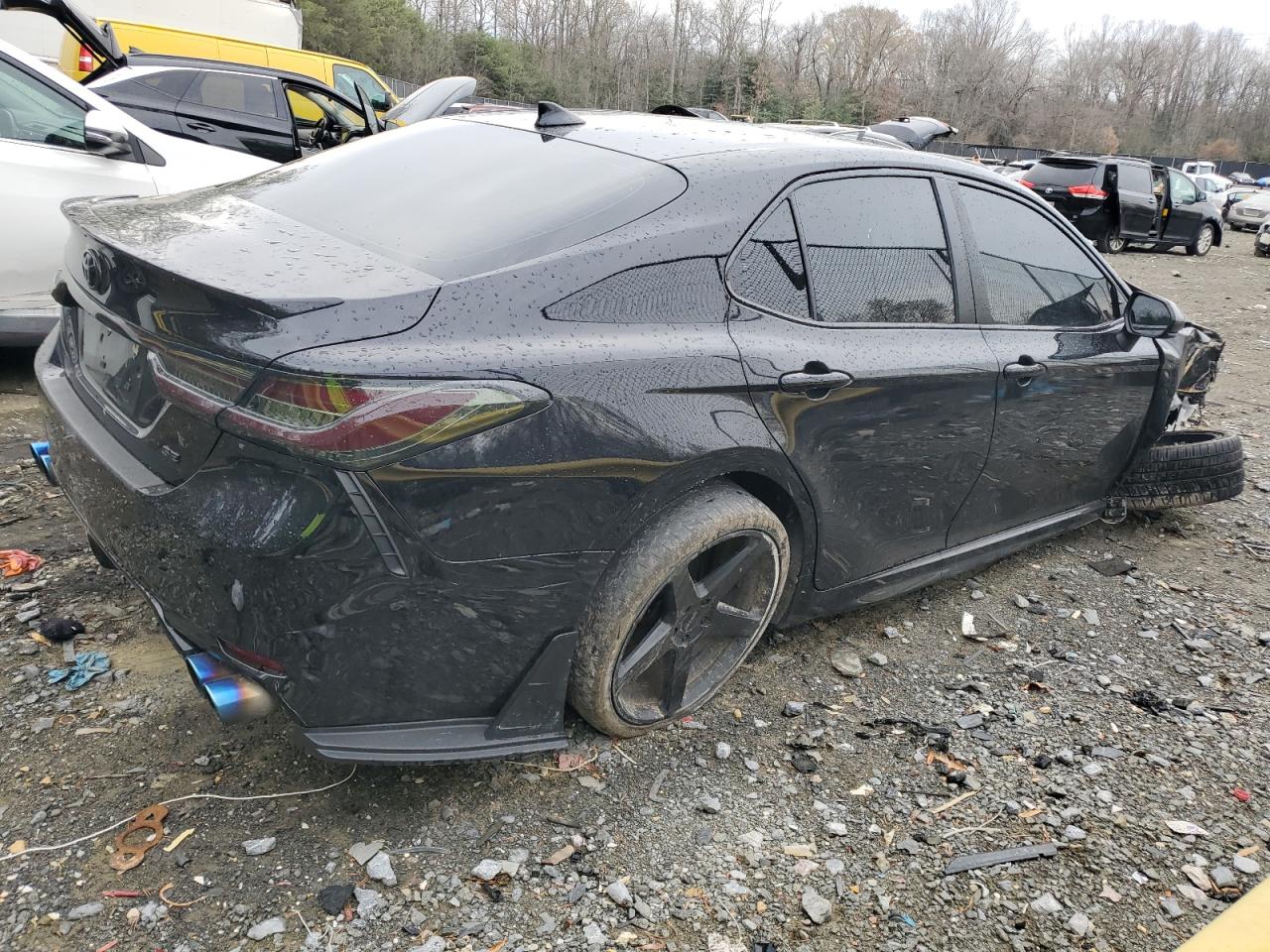 2023 Toyota Camry VIN 4T1G11AK3PU742151 Copart auction photo, front end / undercarriage damage thumbnail 3
