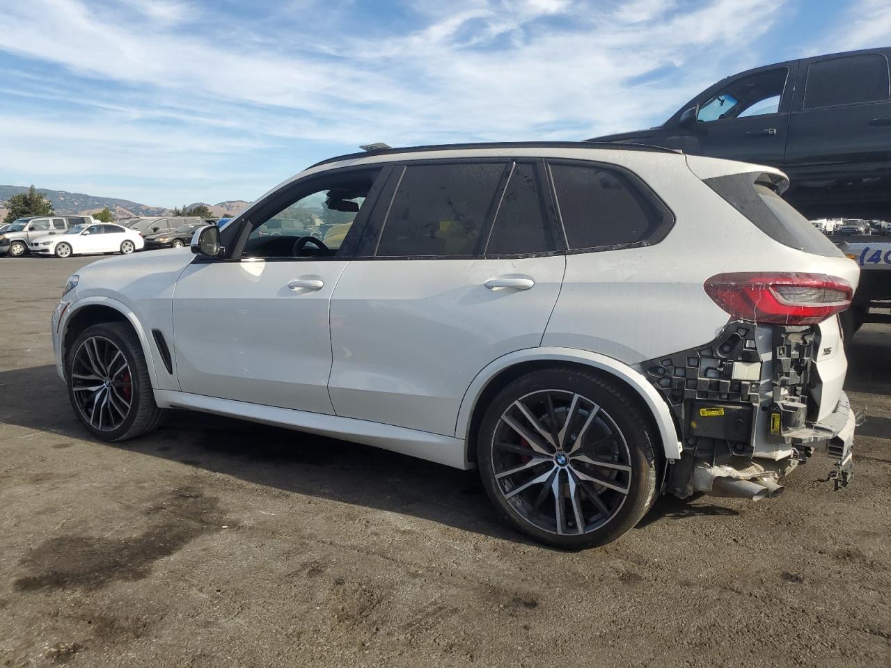 2022 BMW X5 VIN 5UXJU4C0XN9J82769 Copart auction photo, rear end damage thumbnail 2