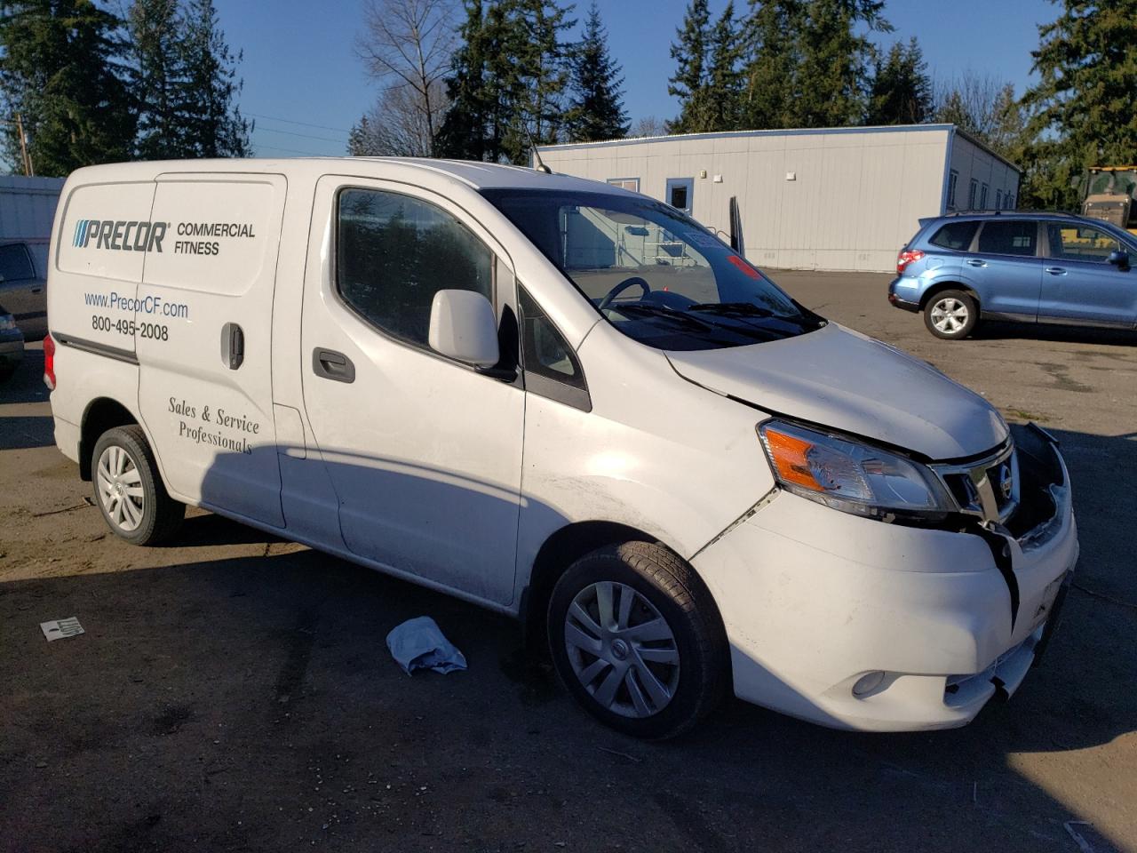 2015 Nissan NV VIN 3N6CM0KN1FK699700 Copart auction photo, front end damage thumbnail 4