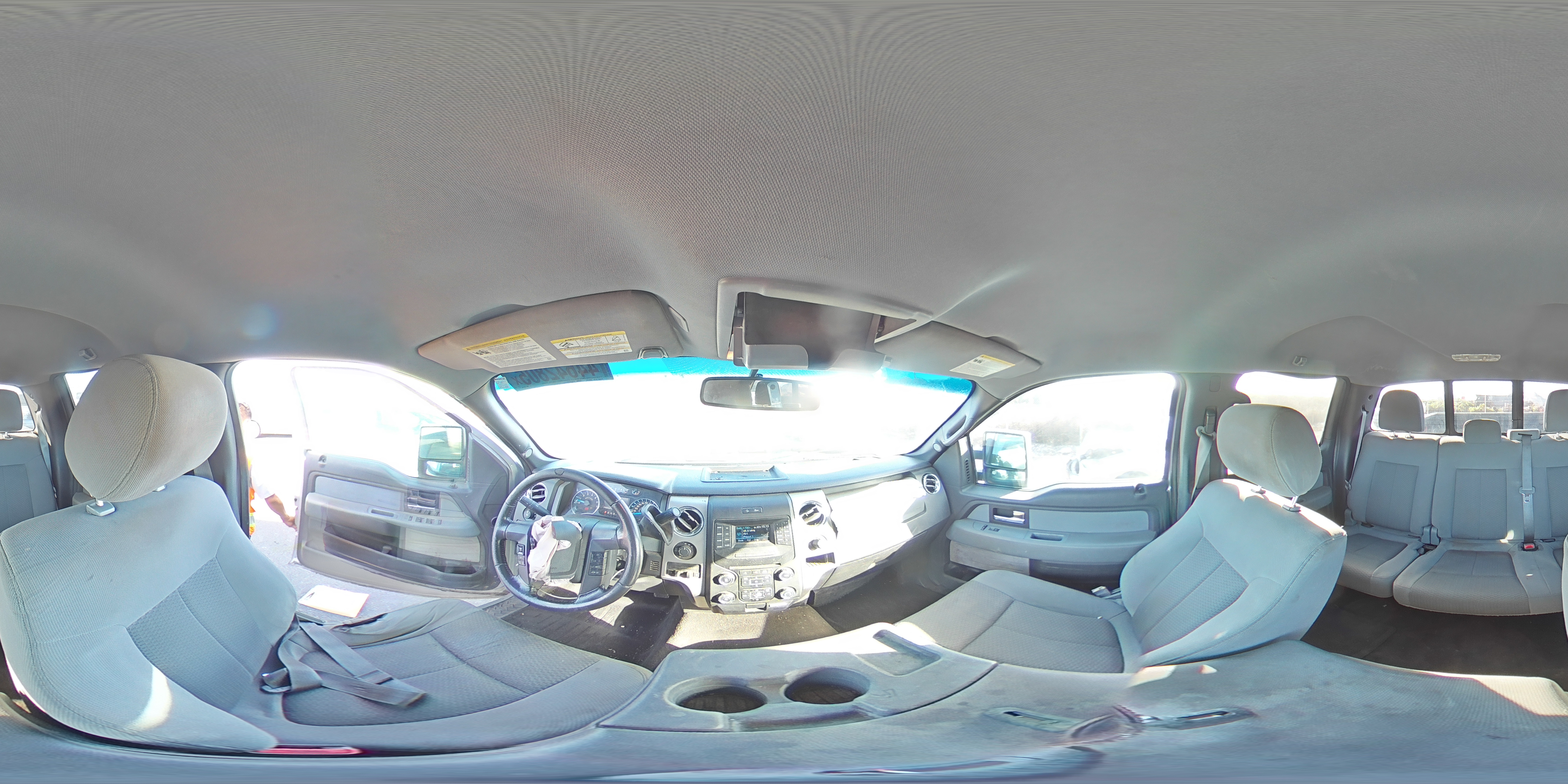 2014 Ford F-150 VIN 1FTFW1ET8EKE08100 Copart auction photo, front end / rear end damage thumbnail 12