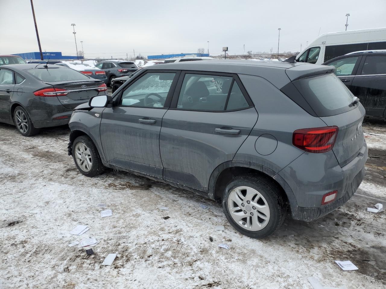2021 Hyundai Venue VIN KMHRB8A36MU090676 Copart auction photo, front end damage thumbnail 2