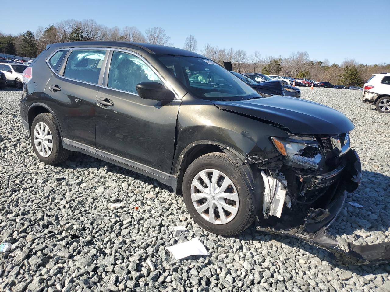 2016 Nissan Rogue VIN 5N1AT2MV6GC919373 Copart auction photo, front end damage thumbnail 4