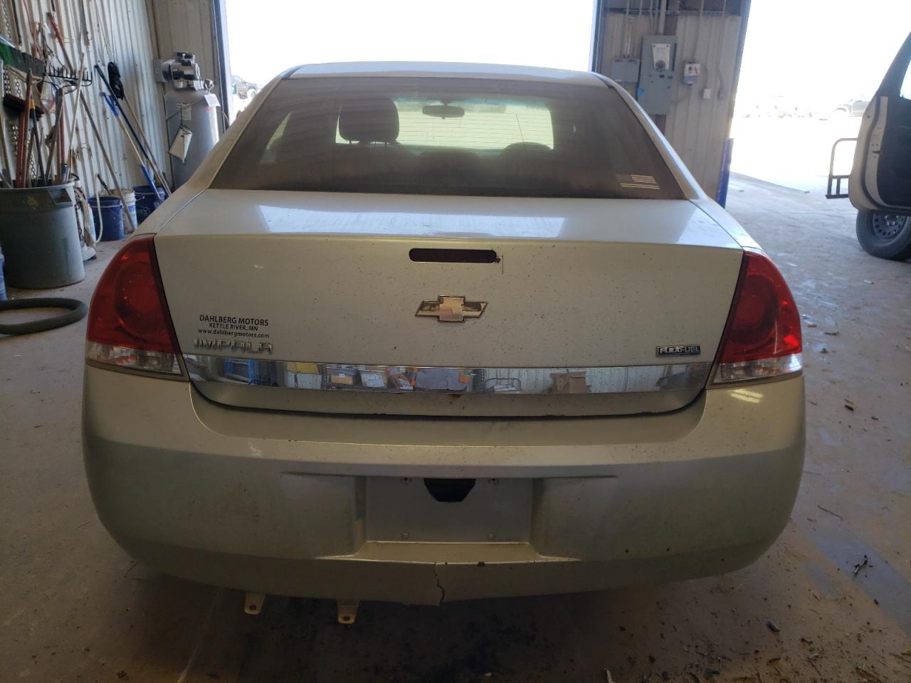 2010 Chevrolet Impala VIN 2G1WA5EKXA1110129 Copart auction photo, front end / hail damage thumbnail 6