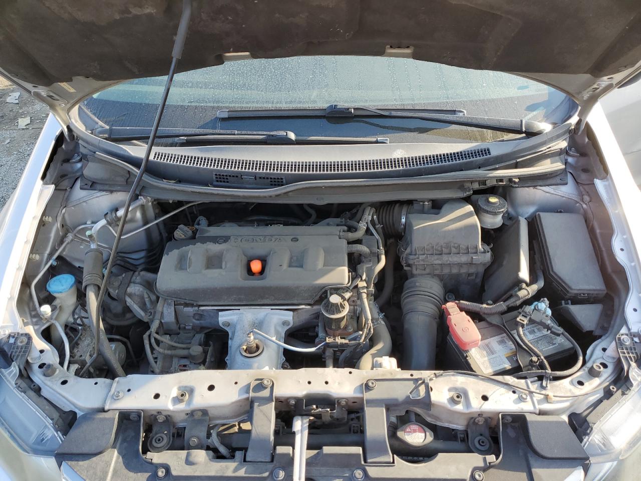 2012 Honda Civic VIN 19XFB2F51CE320958 Copart auction photo, all over / rear end damage thumbnail 11
