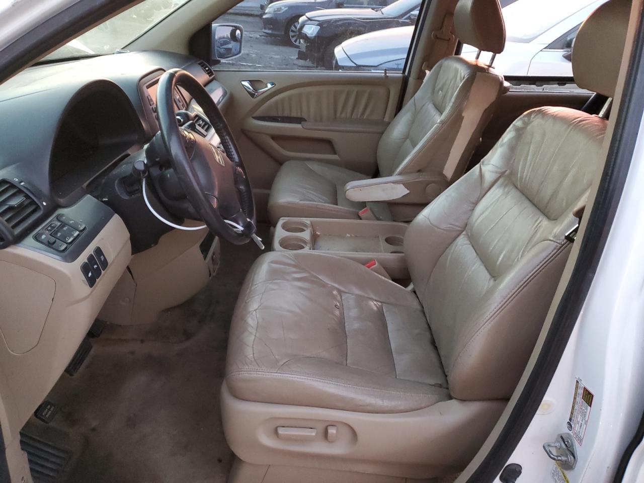 2007 Honda Odyssey VIN 5FNRL38827B122493 Copart auction photo, side damage thumbnail 7