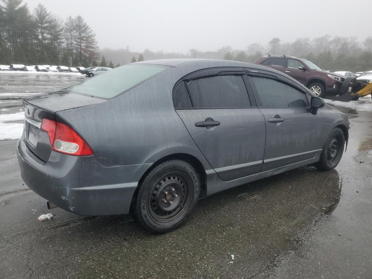2009 Honda Civic VIN 19XFA163X9E018962 Copart auction photo, all over damage thumbnail 3