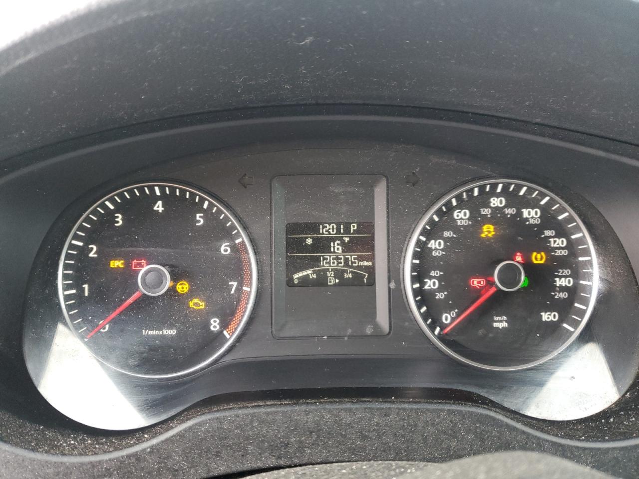 2014 Volkswagen Jetta VIN 3VWD17AJ3EM291240 Copart auction photo, mechanical damage thumbnail 9