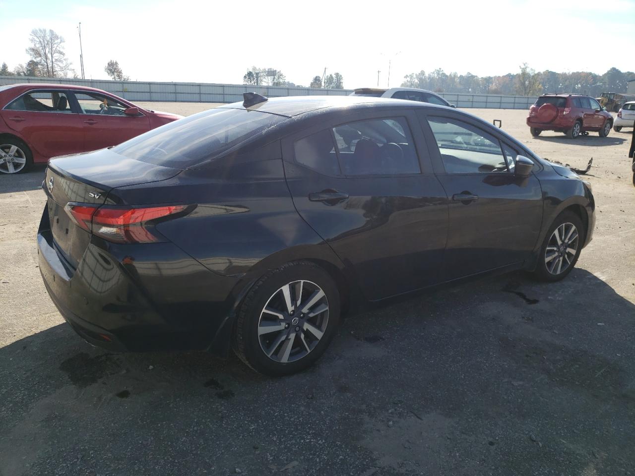 2021 Nissan Versa VIN 3N1CN8EVXML896286 Copart auction photo, side damage thumbnail 3