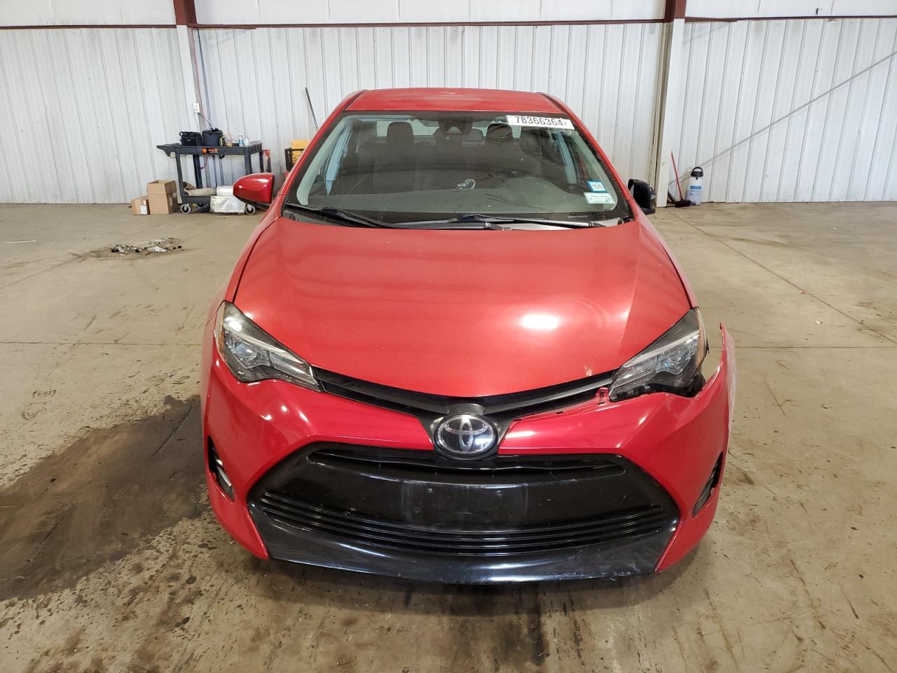 2019 Toyota Corolla VIN 5YFBURHEXKP886466 Copart auction photo, front end / side damage thumbnail 5