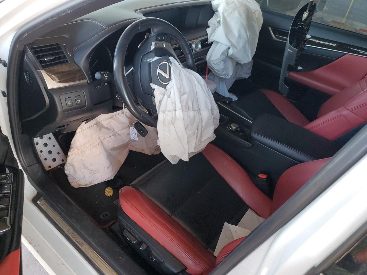 2015 Lexus GS VIN JTHBE1BL2FA006696 Copart auction photo, front end / side damage thumbnail 8