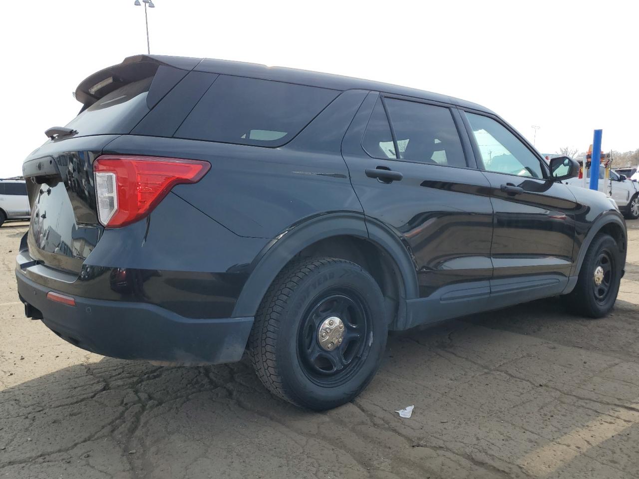 2021 Ford Explorer VIN 1FM5K8AB3MGA18774 Copart auction photo, front end damage thumbnail 3