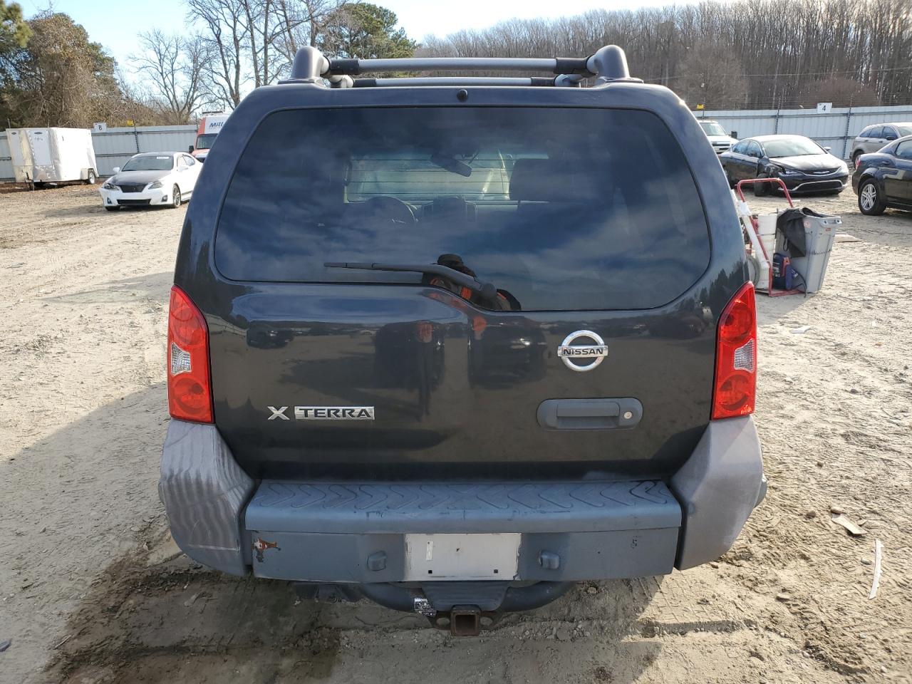 2009 Nissan XTerra VIN 5N1AN08U19C502701 Copart auction photo, side / front end damage thumbnail 6