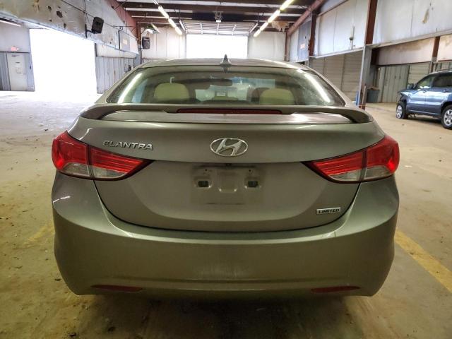 2013 Hyundai Elantra VIN 5NPDH4AE6DH271472 Copart auction photo, front end damage thumbnail 6