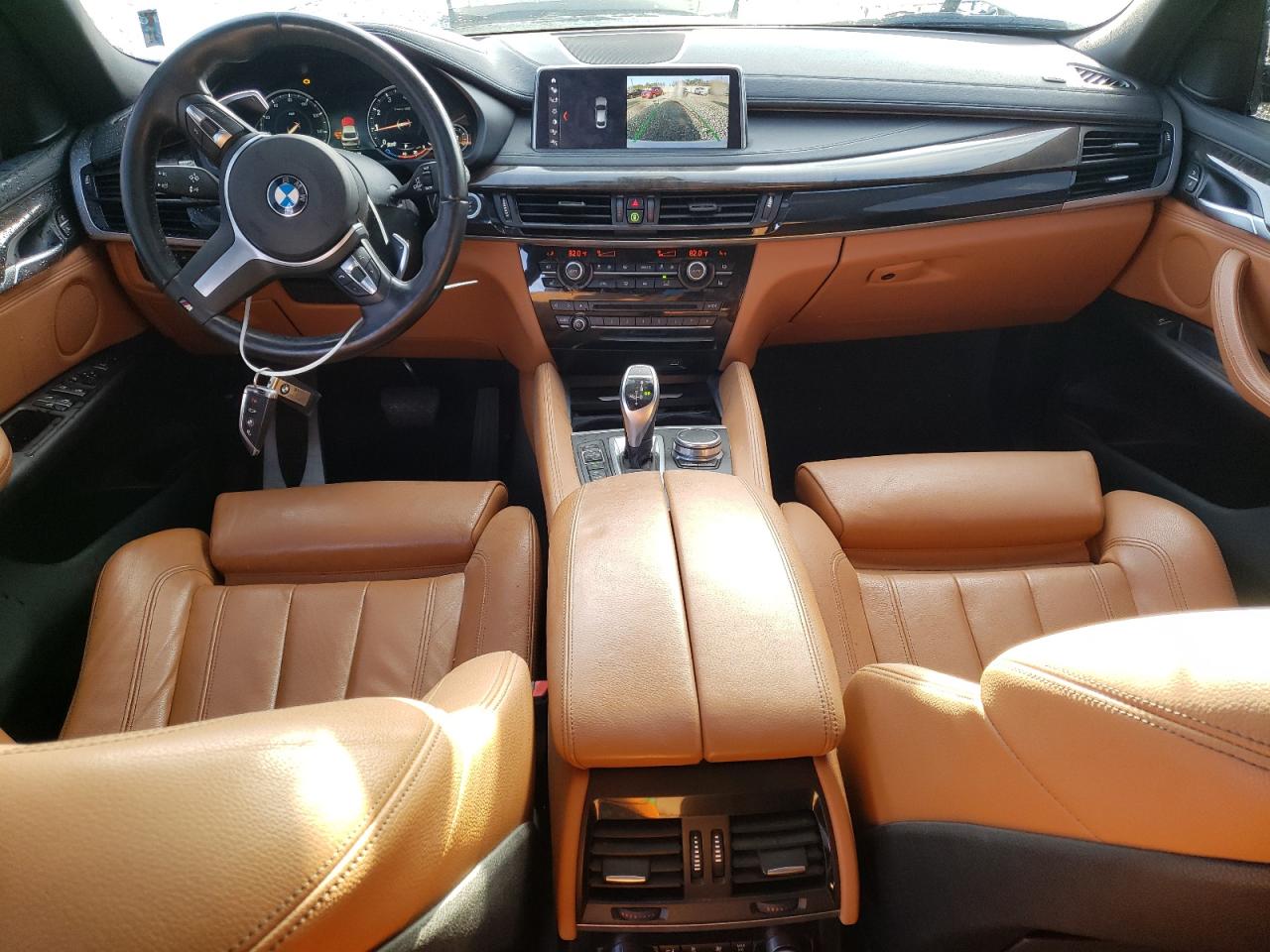 2019 BMW X6 VIN 5UXKU2C5XK0Z65384 Copart auction photo, front end damage thumbnail 8