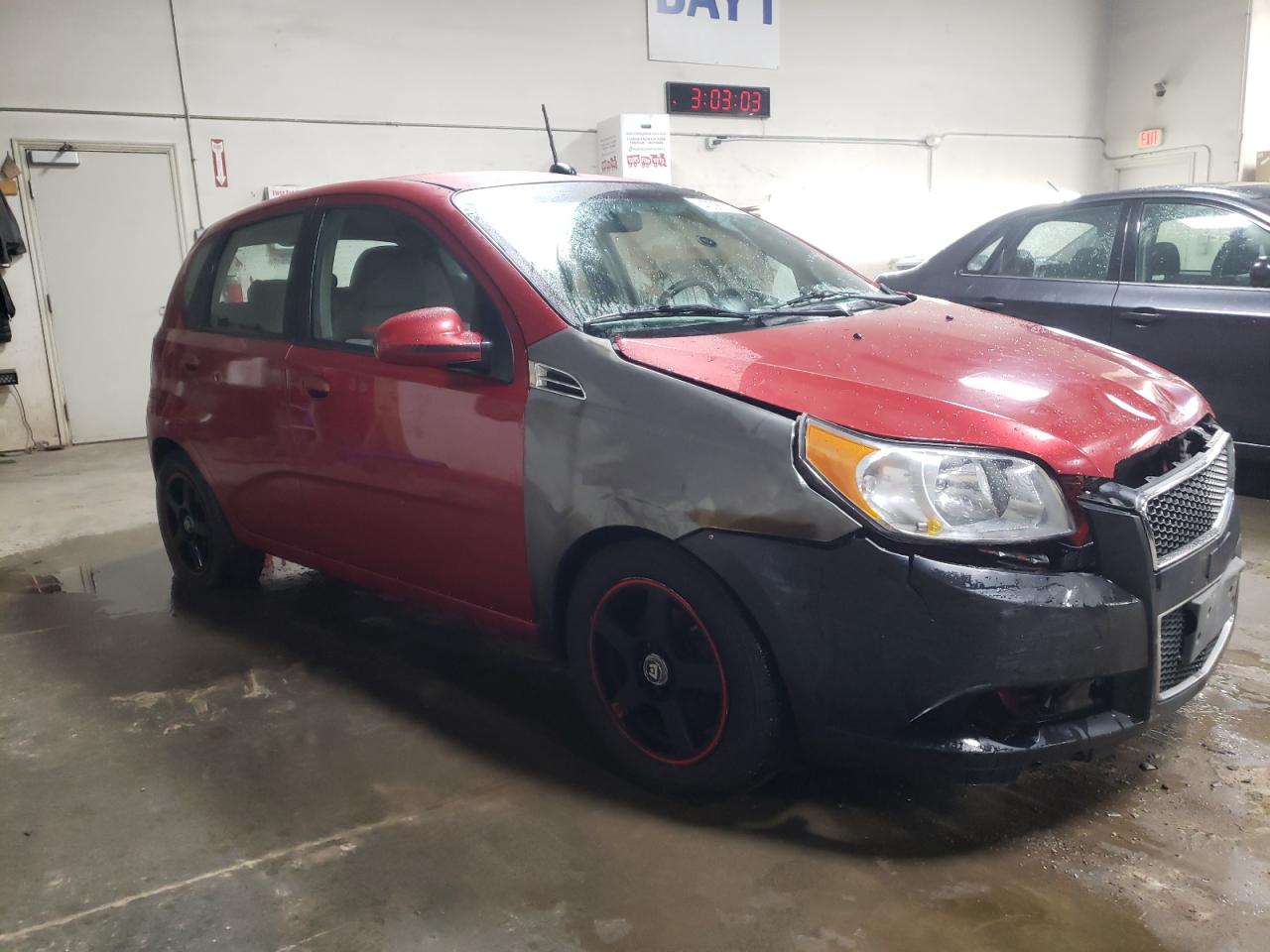2011 Chevrolet Aveo VIN KL1TD6DE3BB185962 Copart auction photo, front end damage thumbnail 4