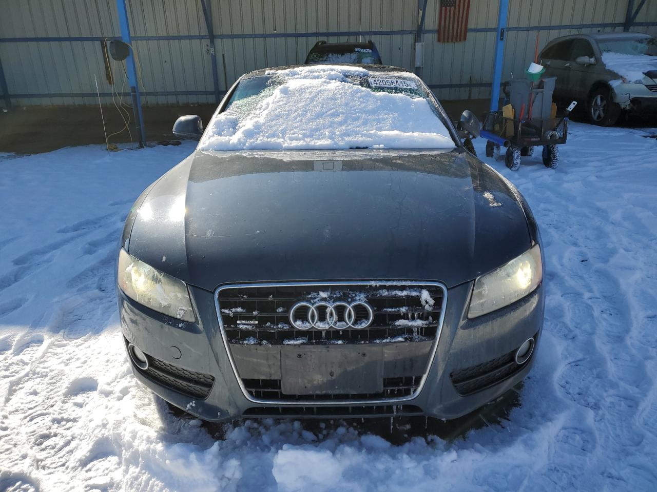 2008 Audi A5 VIN WAUDK78T88A021393 Copart auction photo, rear end / side damage thumbnail 5