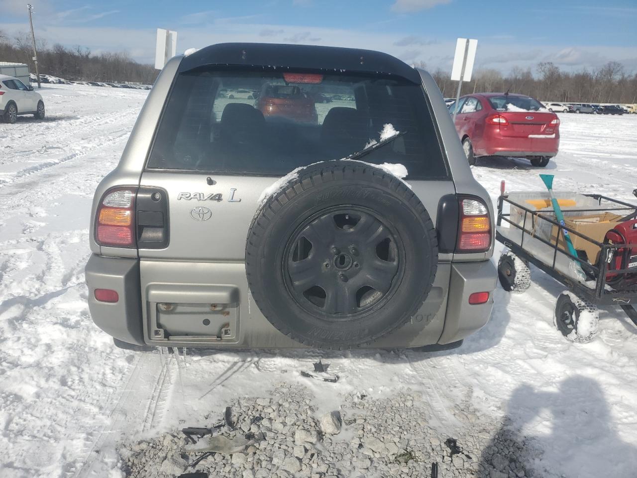 2000 Toyota RAV 4 VIN JT3HP10V3Y7161773 Copart auction photo, mechanical damage thumbnail 6