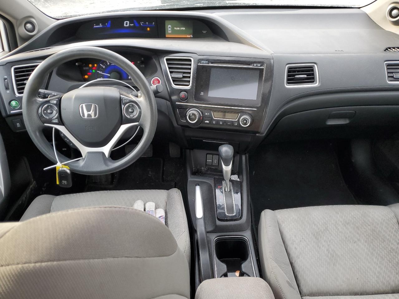 2015 Honda Civic VIN 2HGFG3B89FH513098 Copart auction photo, rear end damage thumbnail 8