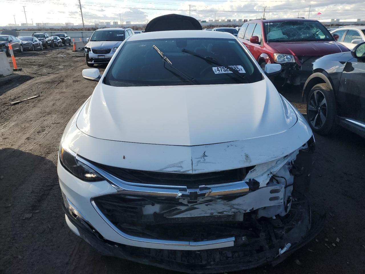 2020 Chevrolet Malibu VIN 1G1ZG5ST3LF130212 Copart auction photo, front end / rear end damage thumbnail 5