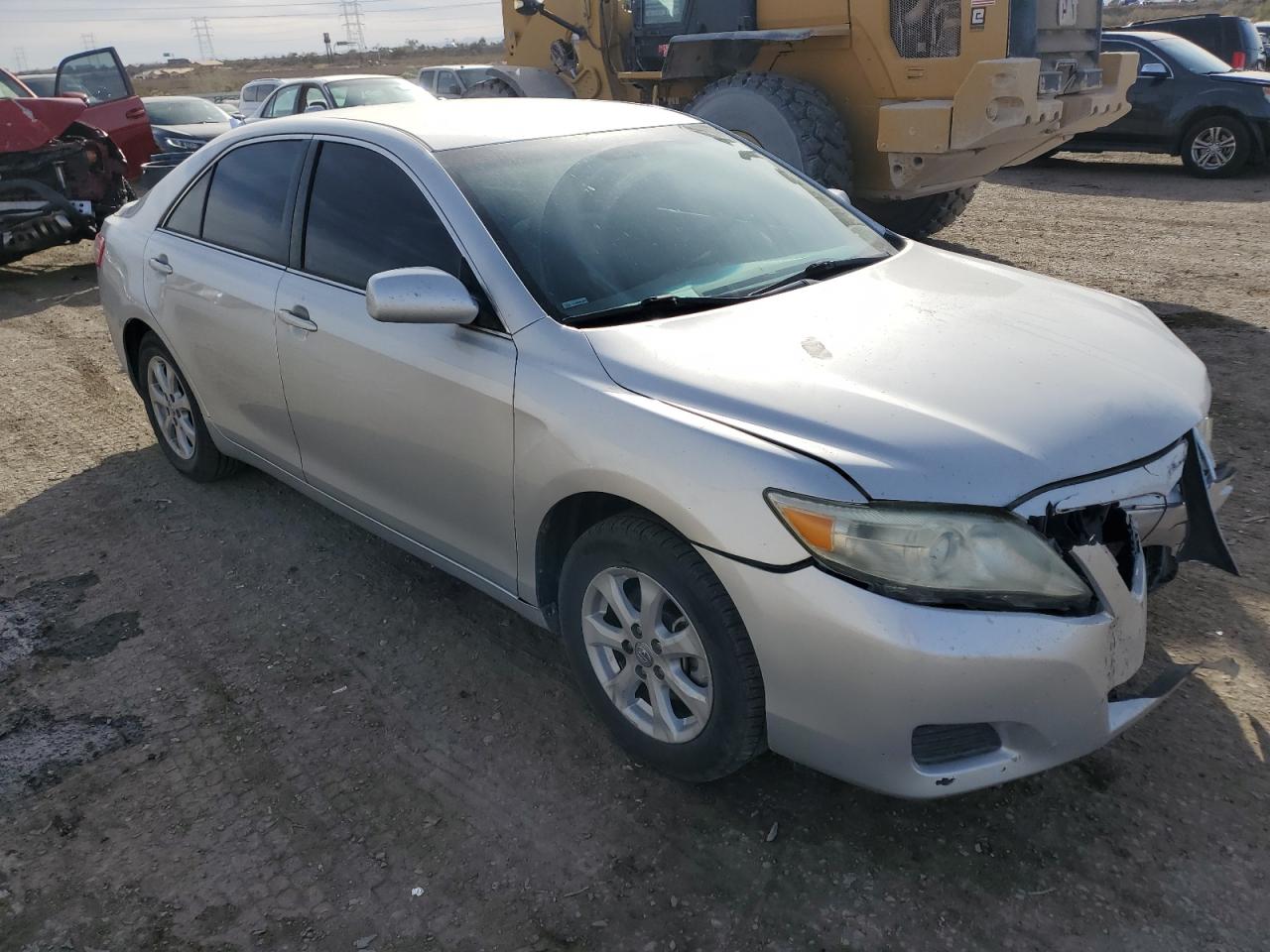 2011 Toyota Camry VIN 4T1BK3EK0BU132424 Copart auction photo, front end / frame damage damage thumbnail 4