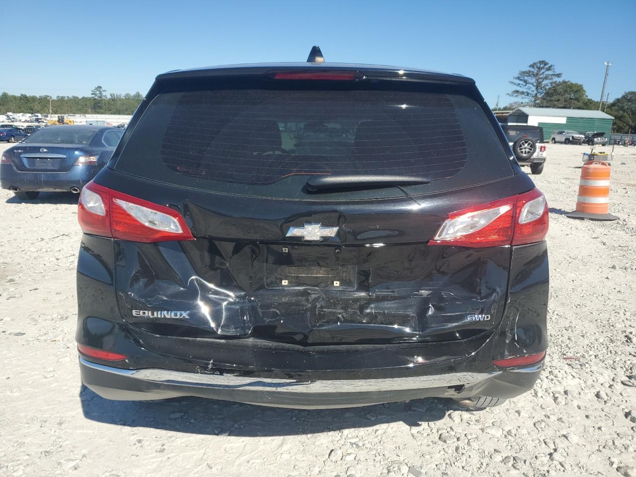 2018 Chevrolet Equinox VIN 2GNAXREV2J6348312 Copart auction photo, rear end damage thumbnail 6