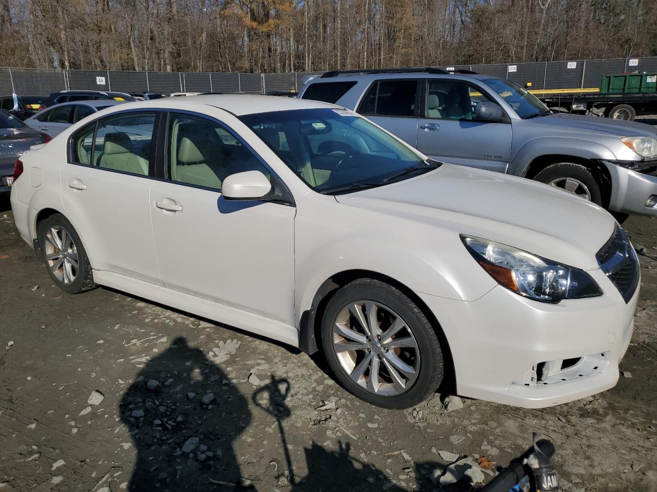 2013 Subaru Legacy VIN 4S3BMBJ62D3030259 Copart auction photo, rear end / front end damage thumbnail 4