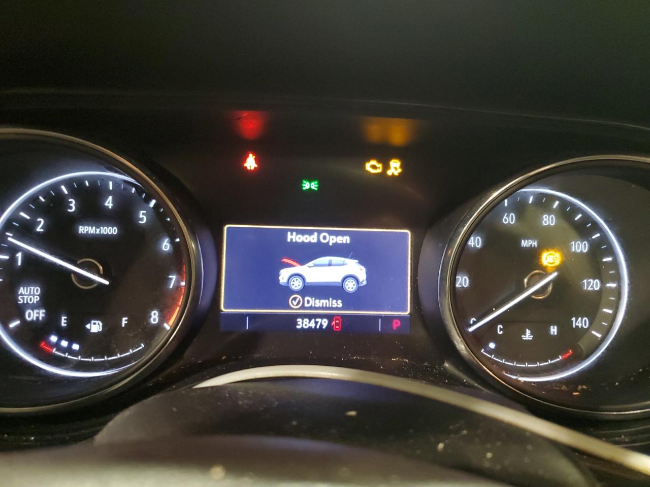 2020 Buick Encore VIN KL4MMBS26LB117486 Copart auction photo, all over damage thumbnail 9