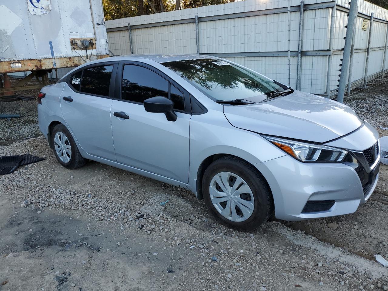 2021 Nissan Versa VIN 3N1CN8DV0ML920189 Copart auction photo, side / front end damage thumbnail 4