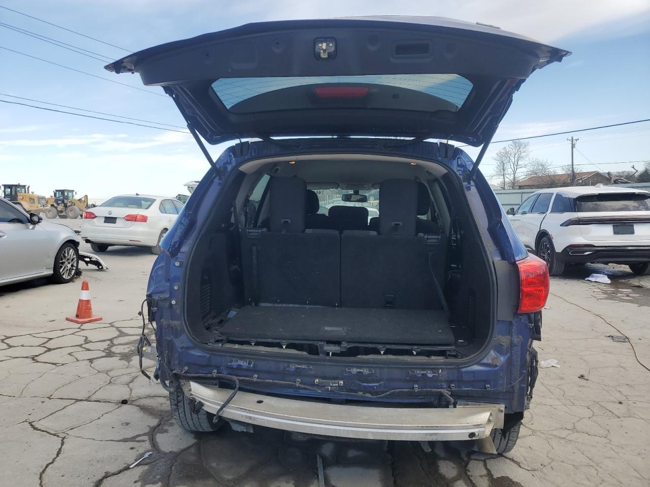 2020 Nissan Pathfinder VIN 5N1DR2BN2LC605096 Copart auction photo, rear end damage thumbnail 6
