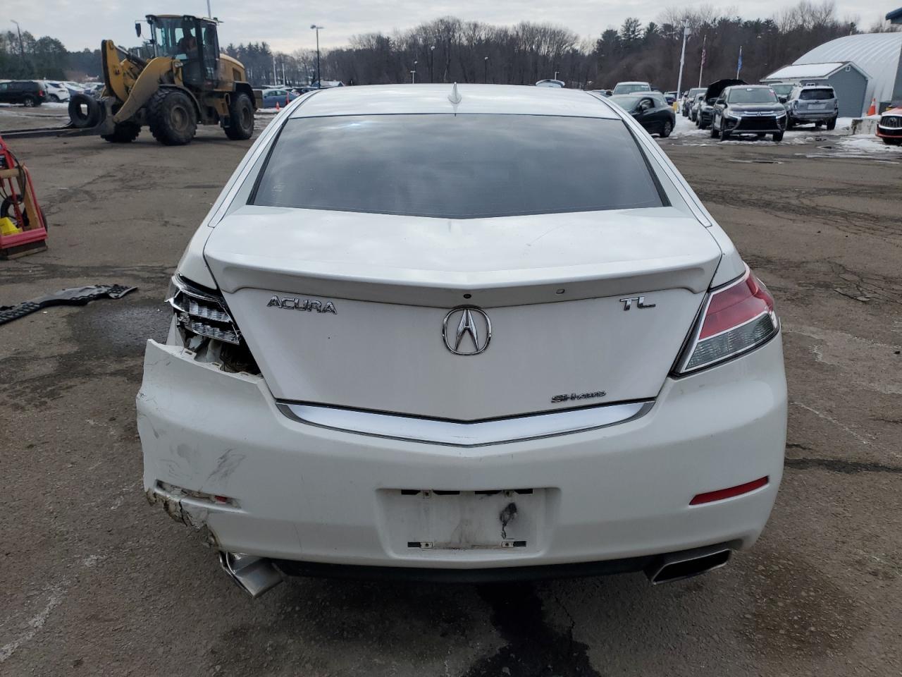 2012 Acura TL VIN 19UUA9F57CA007937 Copart auction photo, rear end / minor dent/scratches damage thumbnail 6