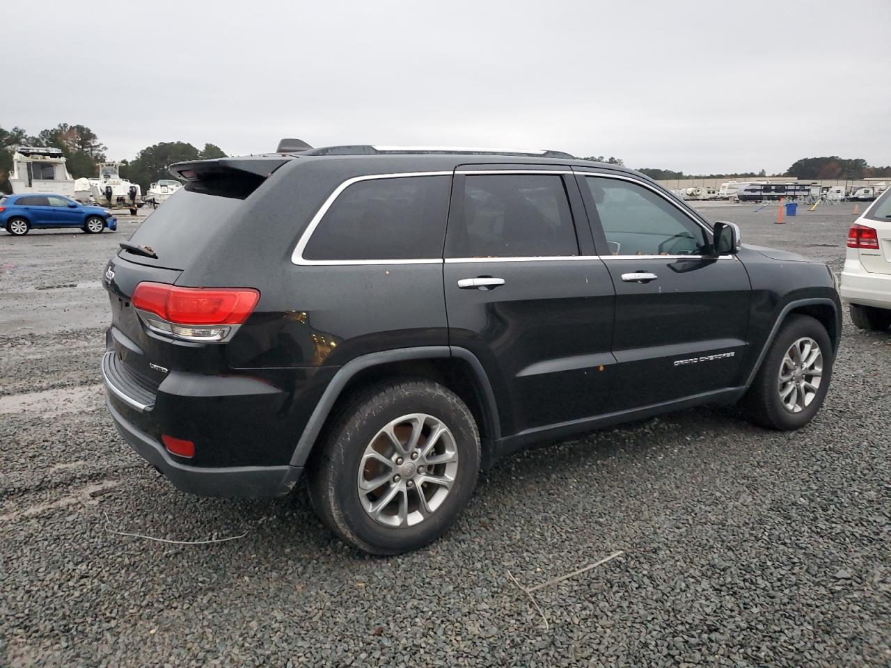 2015 Jeep Grand Cherokee VIN 1C4RJEBMXFC957356 Copart auction photo, mechanical damage thumbnail 3