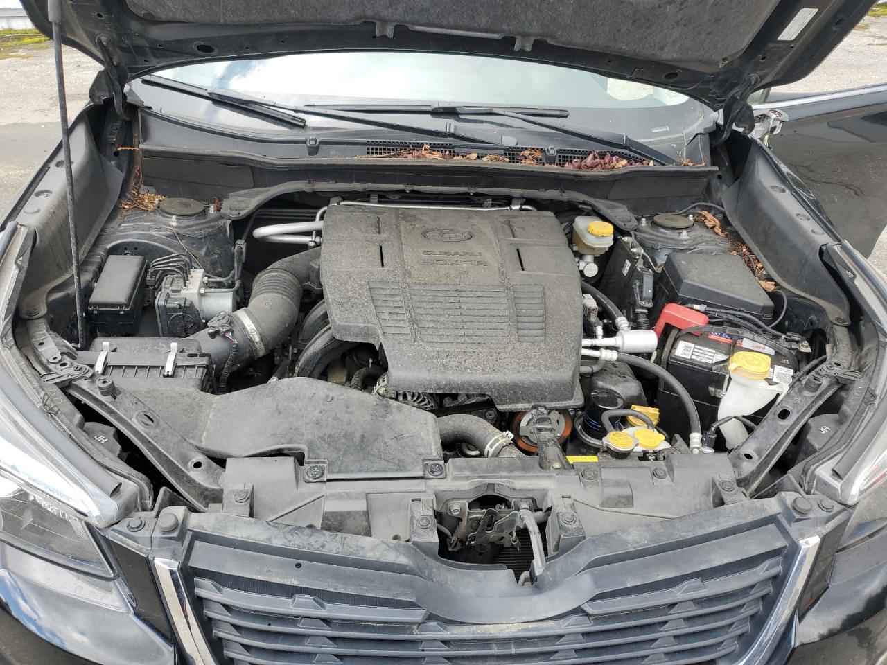 2019 Subaru Forester VIN JF2SKAUC0KH484335 Copart auction photo, front end / side damage thumbnail 12