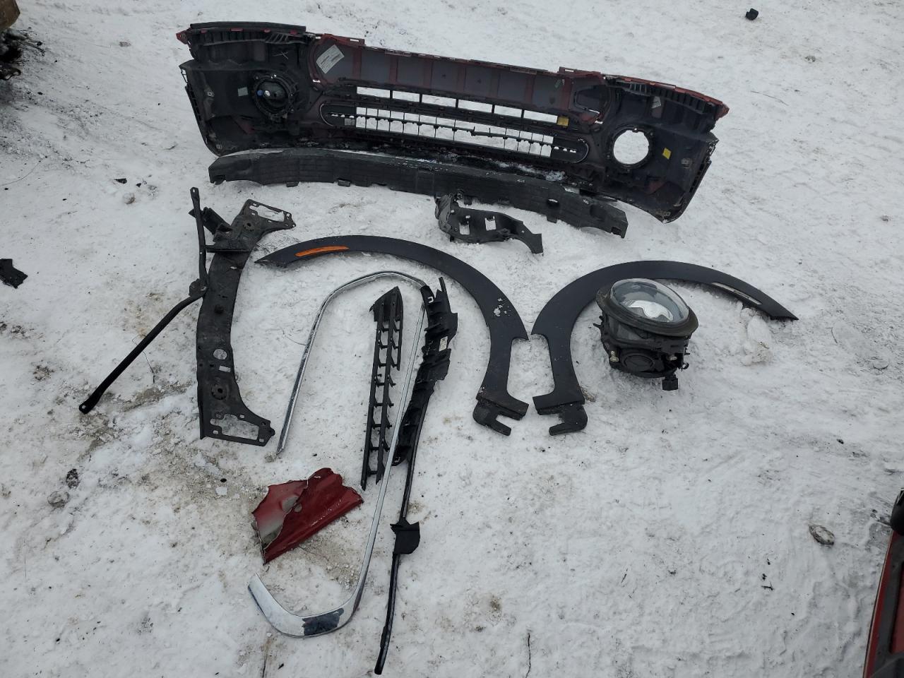 2017 MINI Cooper VIN WMWLU1C37H2F28566 Copart auction photo, front end damage thumbnail 12