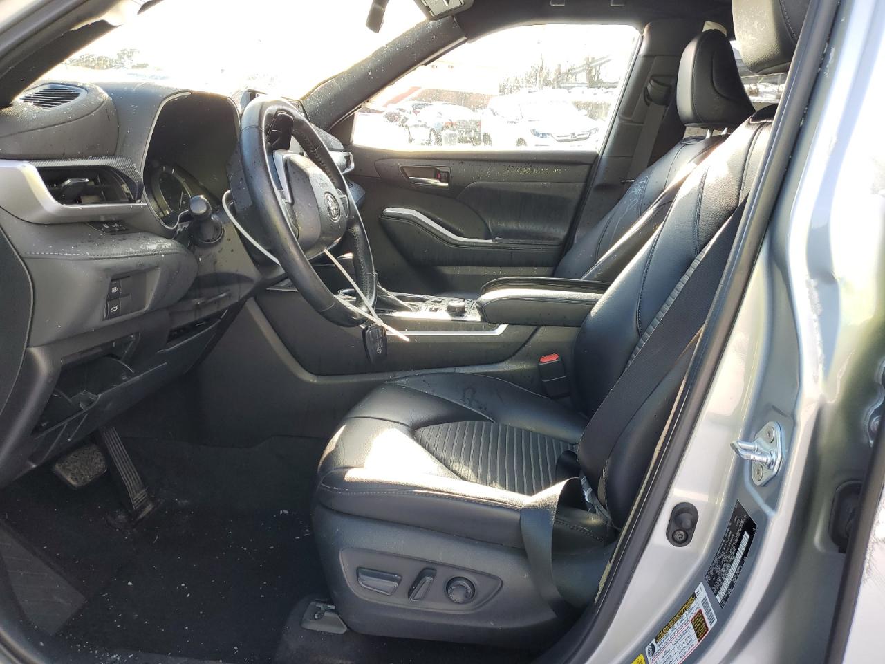 2022 Toyota Highlander VIN 5TDLZRBH0NS200259 Copart auction photo, all over damage thumbnail 7