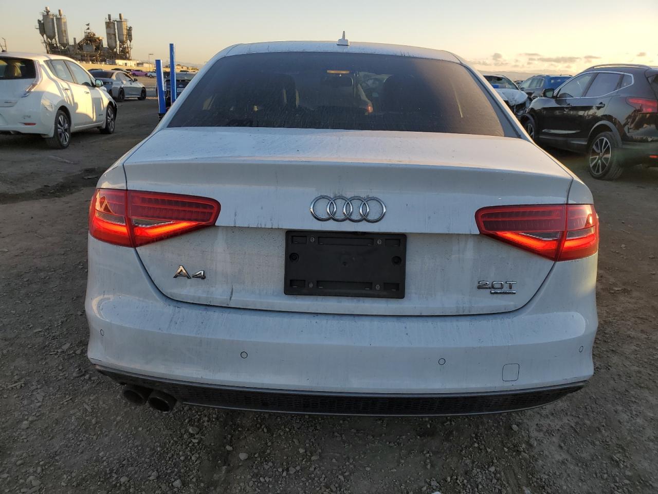 2014 Audi A4 VIN WAUFFAFL9EN013272 Copart auction photo, front end damage thumbnail 6