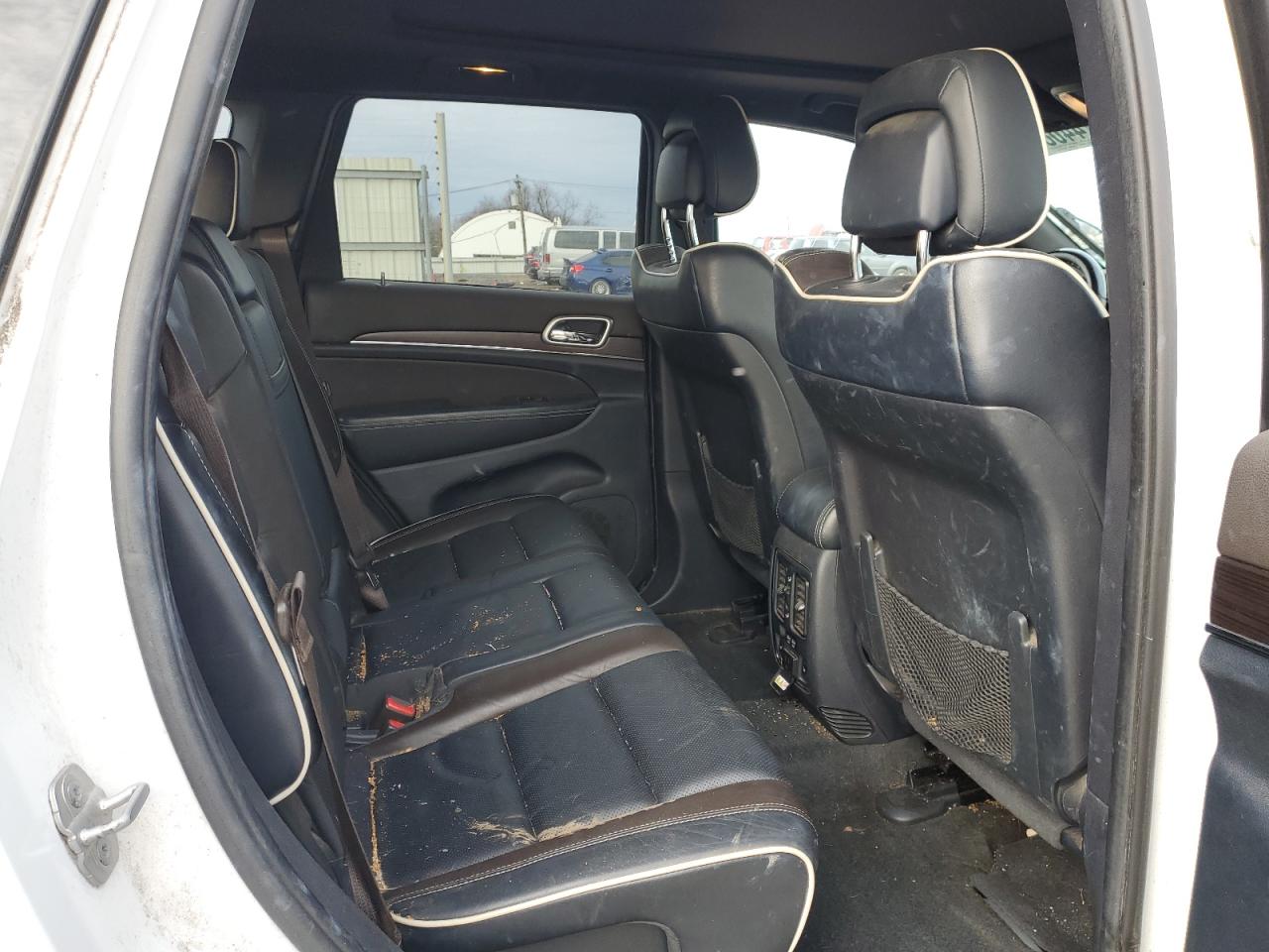 2014 Jeep Grand Cherokee VIN 1C4RJFCT4EC214380 Copart auction photo, rear end damage thumbnail 12