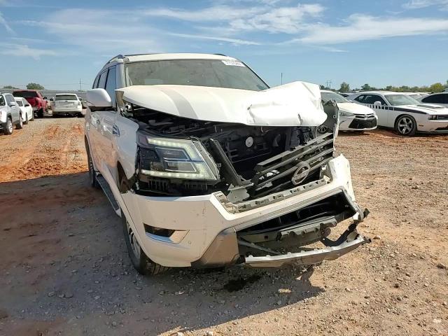 2021 Nissan Armada VIN JN8AY2BB5M9790523 Copart auction photo, front end / minor dent/scratches damage thumbnail 11