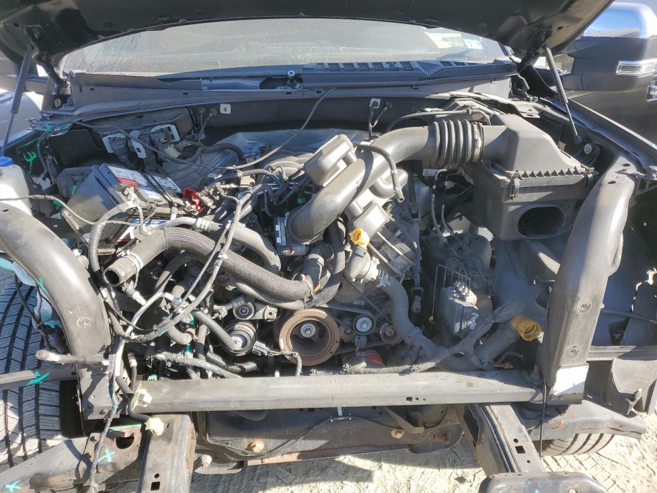 2018 Ford F-150 VIN 1FTEW1E56JFA54433 Copart auction photo, front end damage thumbnail 11