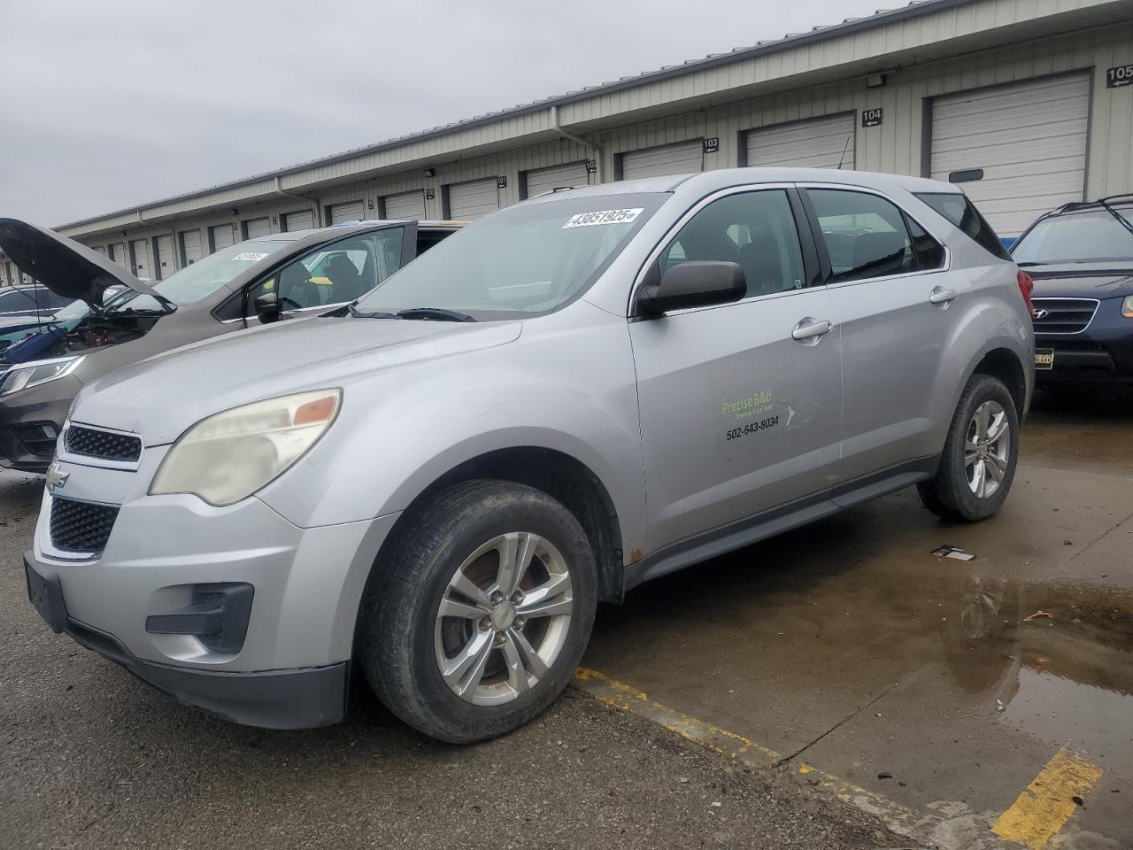 2011 Chevrolet Equinox VIN 2CNFLCEC1B6237060