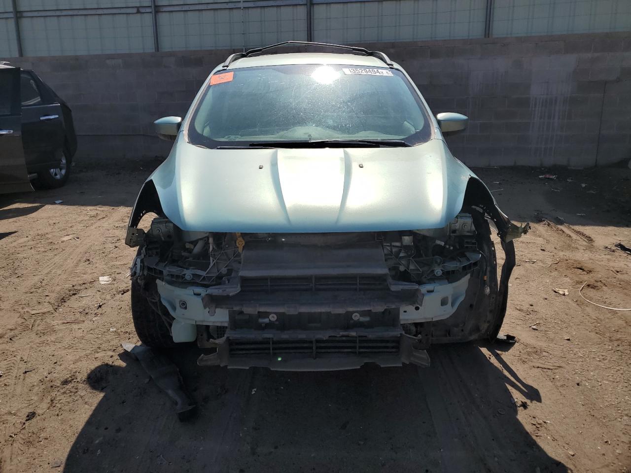 2013 Ford Escape VIN 1FMCU0GX8DUC20727 Copart auction photo, front end damage thumbnail 5